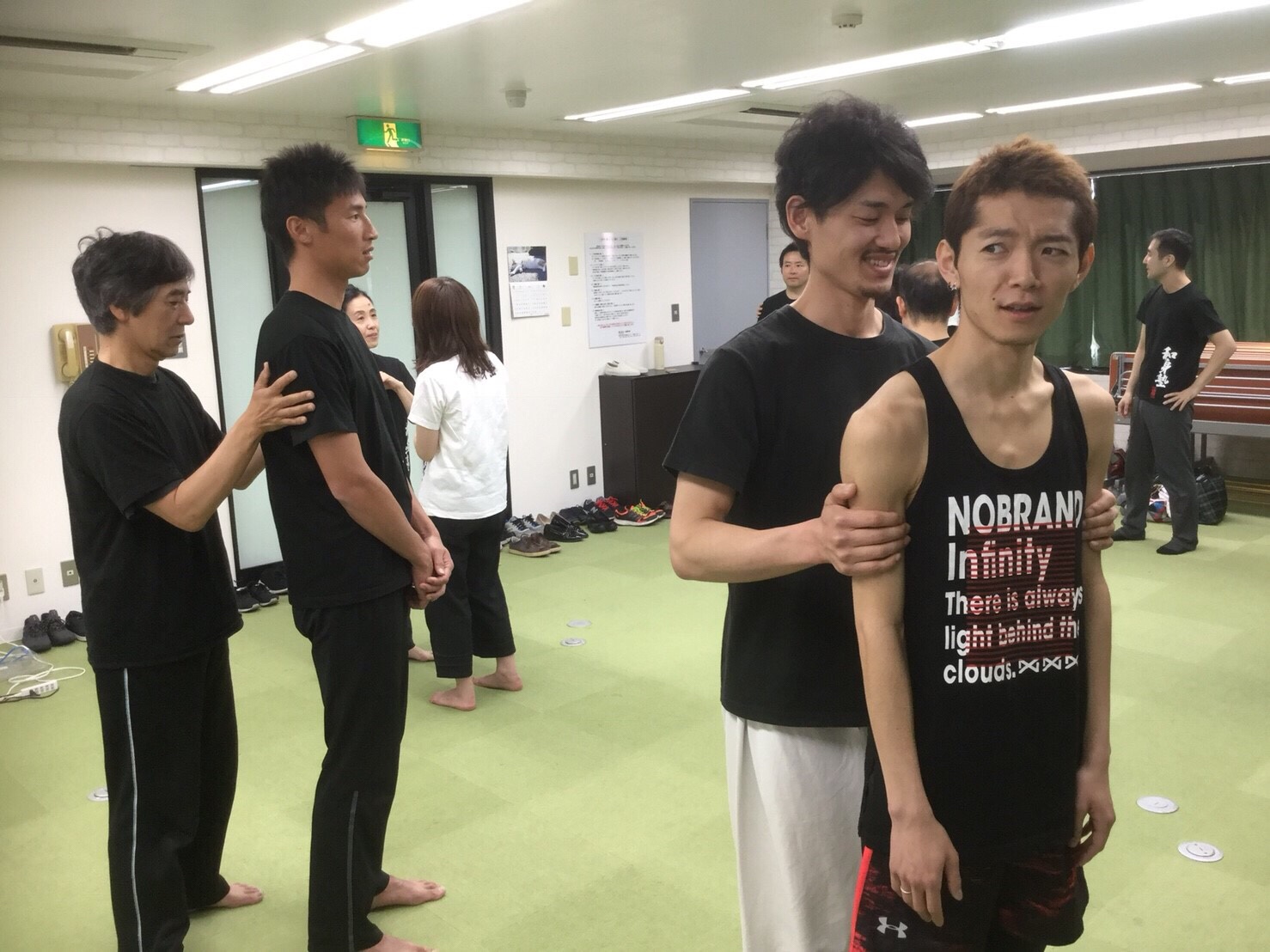 とんでもない表情ですが、これも稽古中ですw